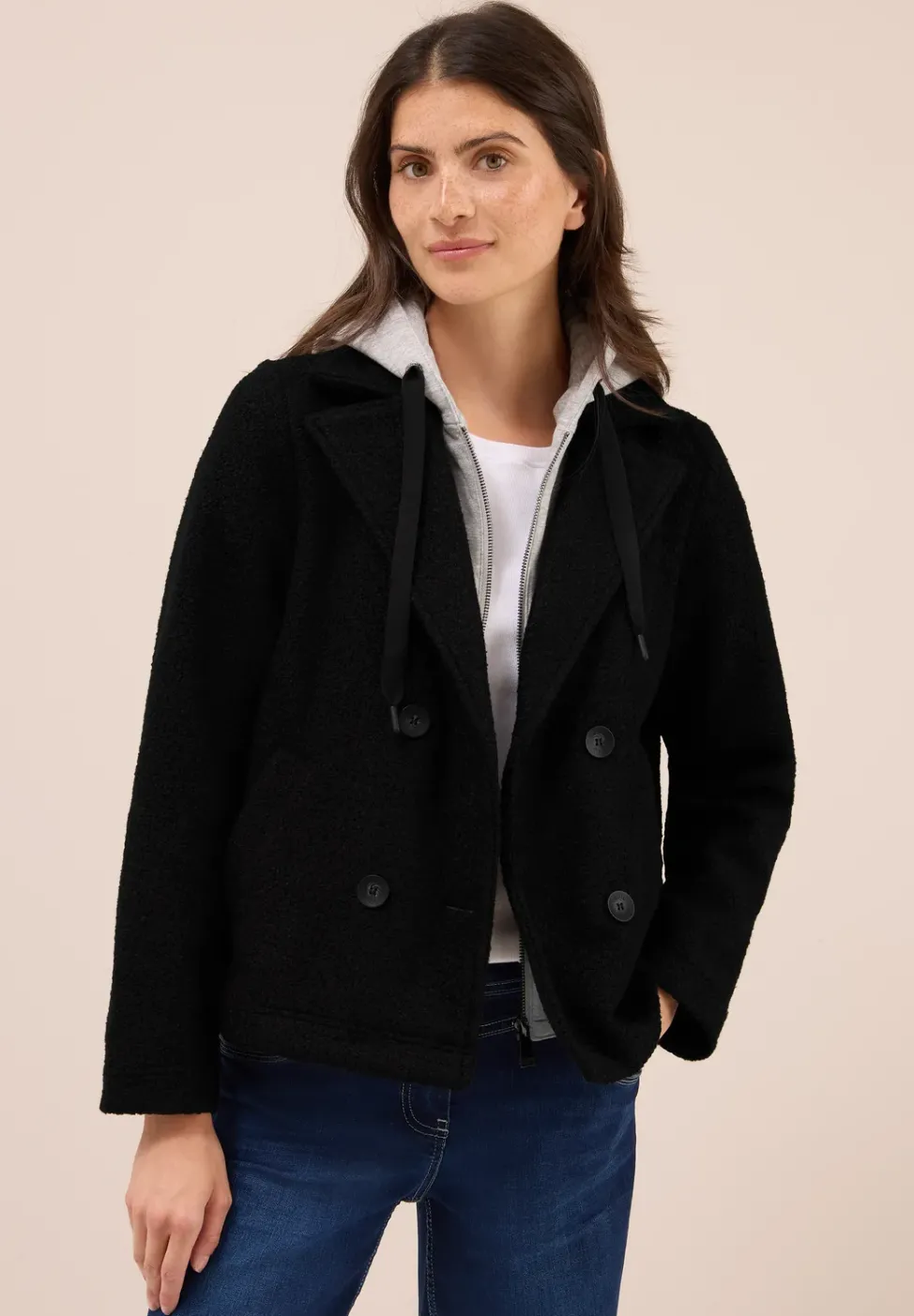 Trenchcoat mit Inlay