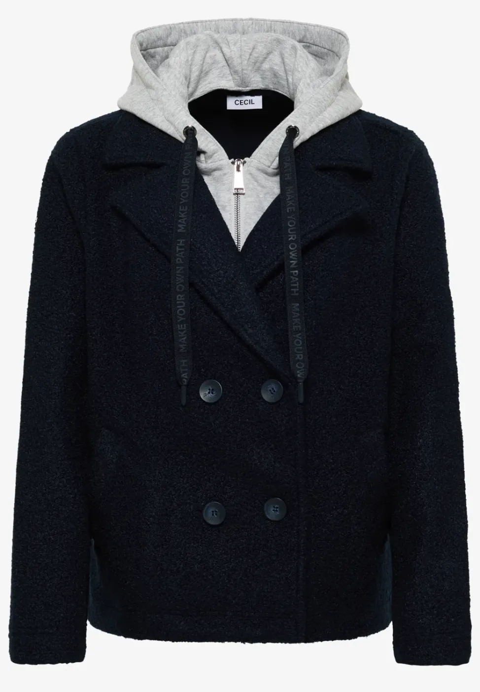 Trenchcoat mit Inlay