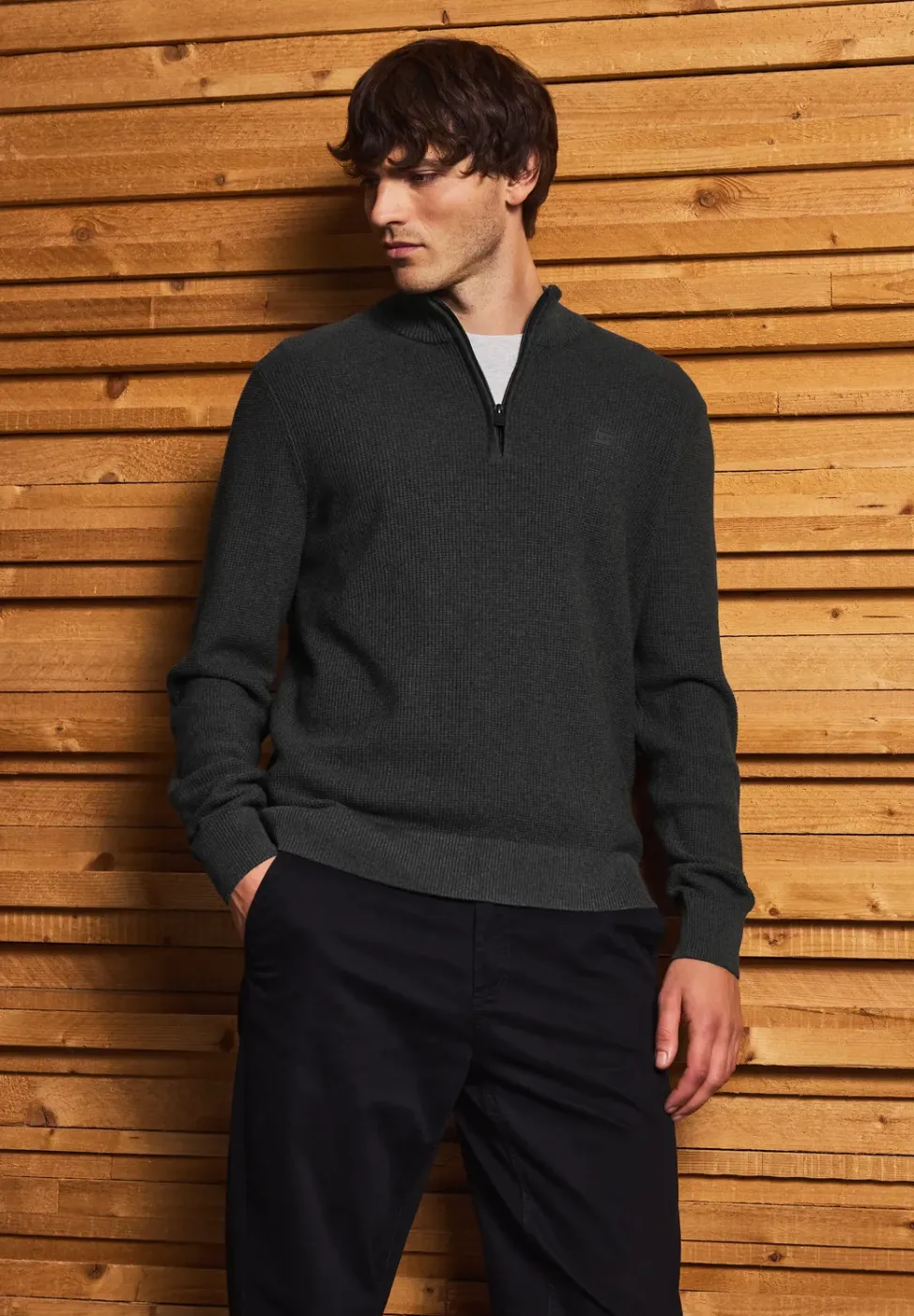 Troyer Strukturpullover
