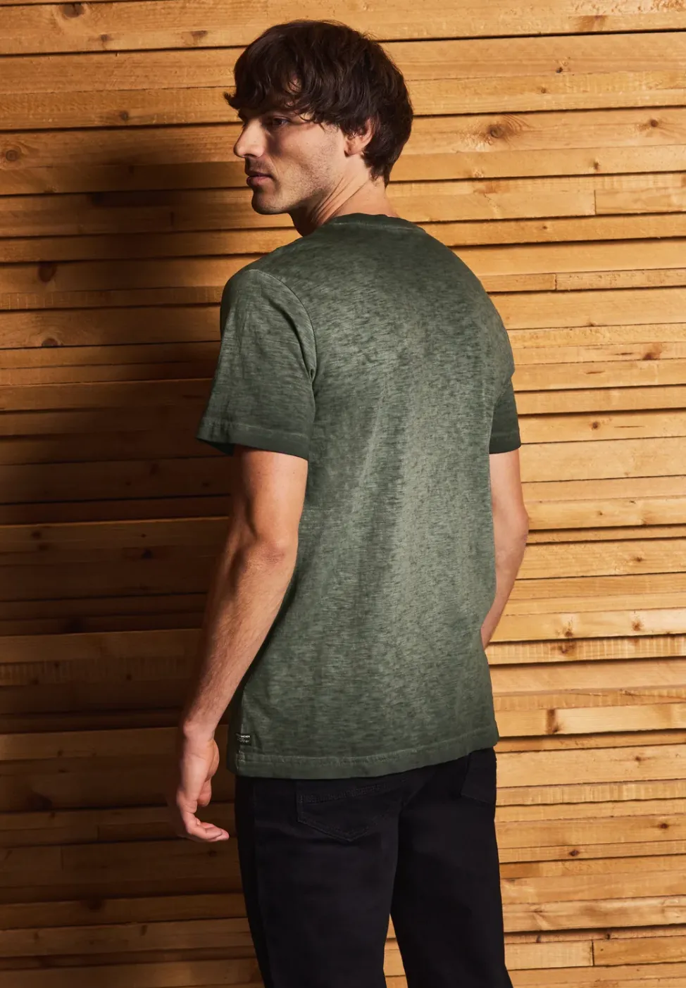T-Shirt im Washed-Look