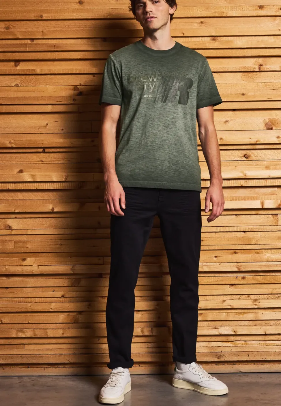 T-Shirt im Washed-Look