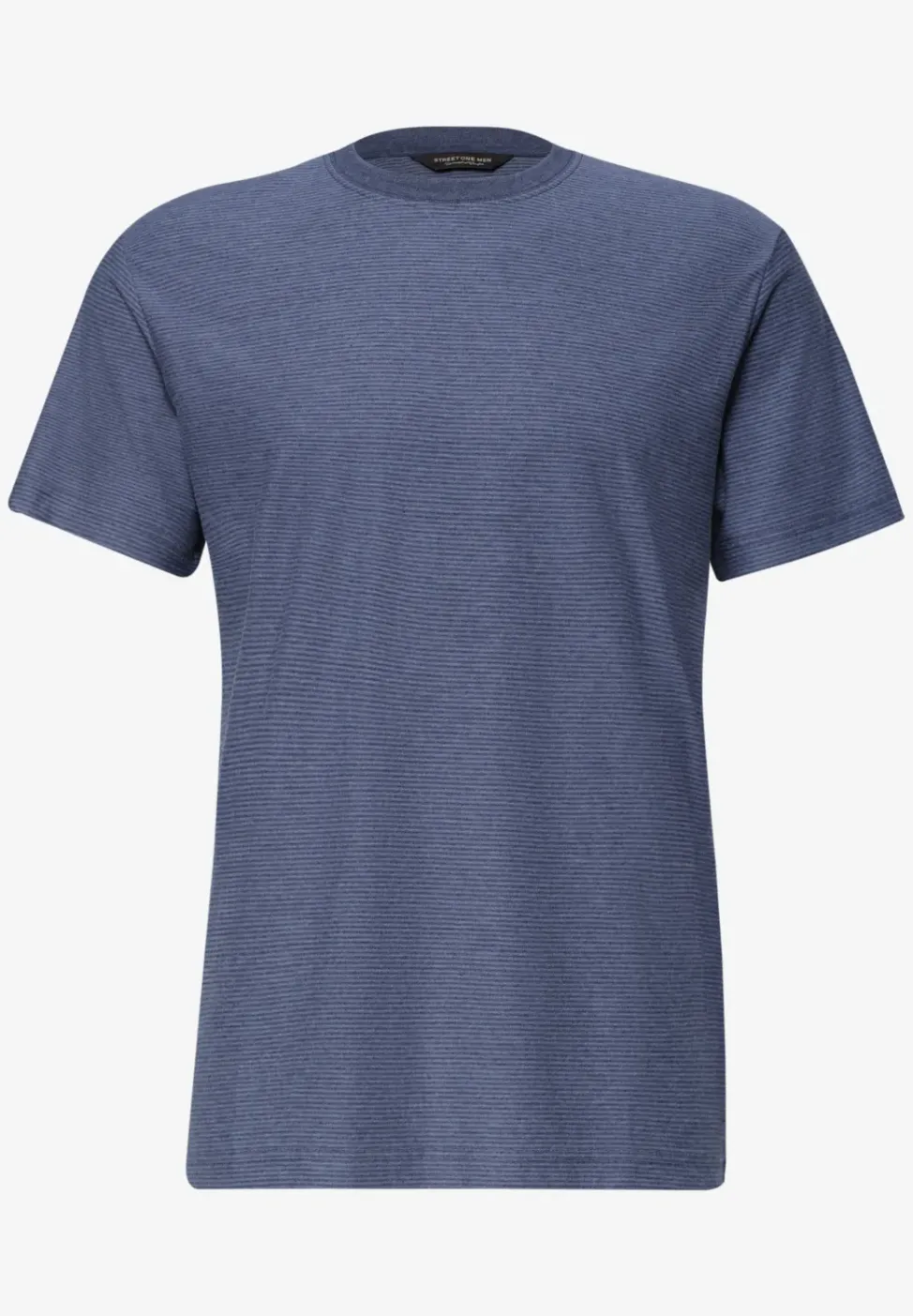 T-Shirt im Yarn Dye Streifen-Look