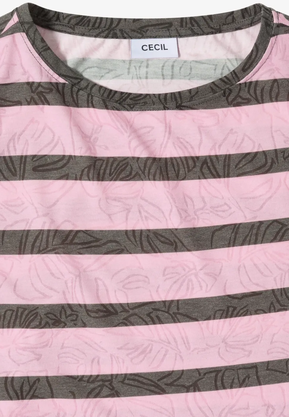 T-Shirt in Ausbrenner-Optik