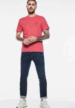 T-Shirt mit Brustprint