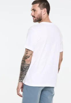 T-Shirt mit Brustprint