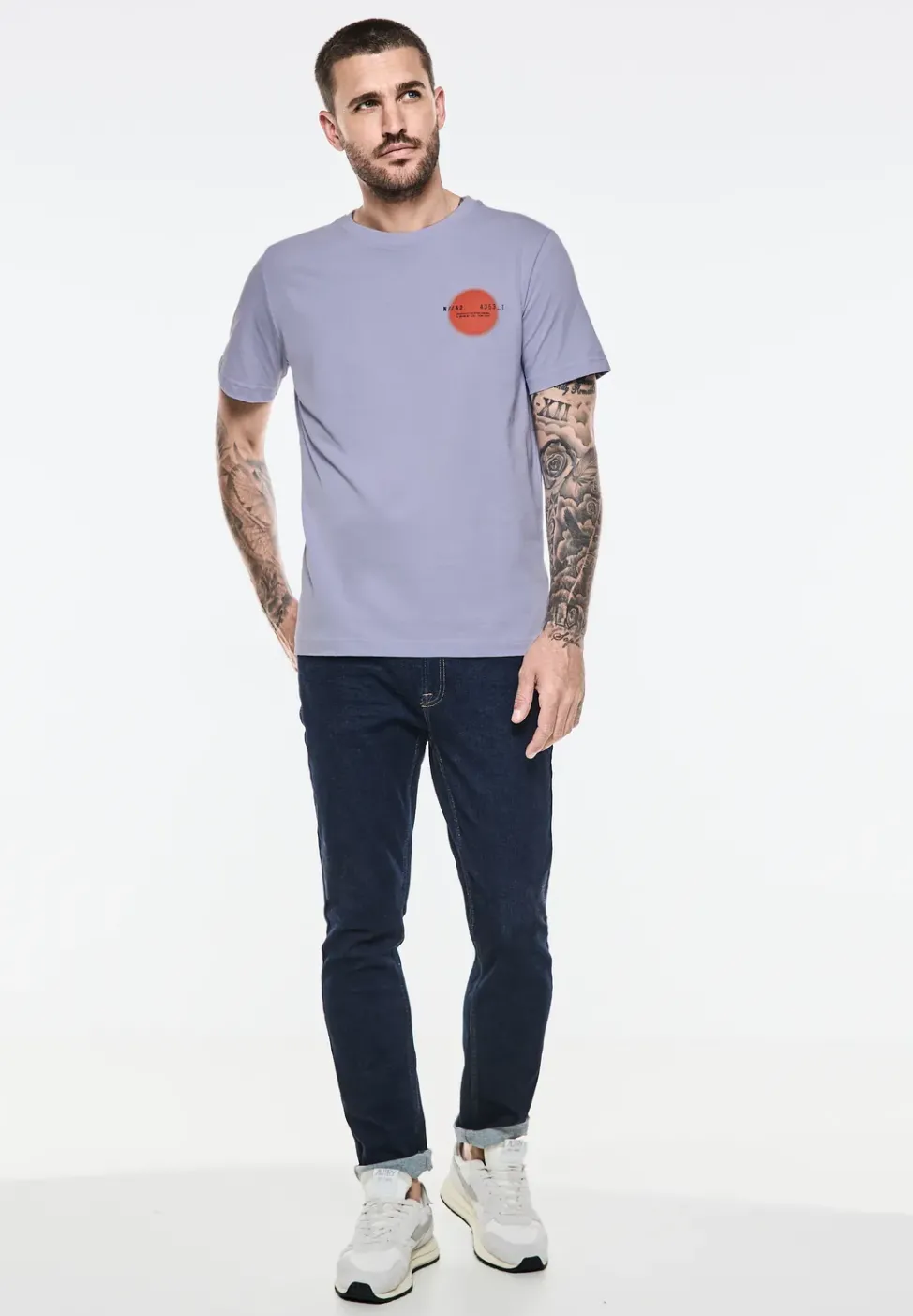 T-Shirt mit Chestprint