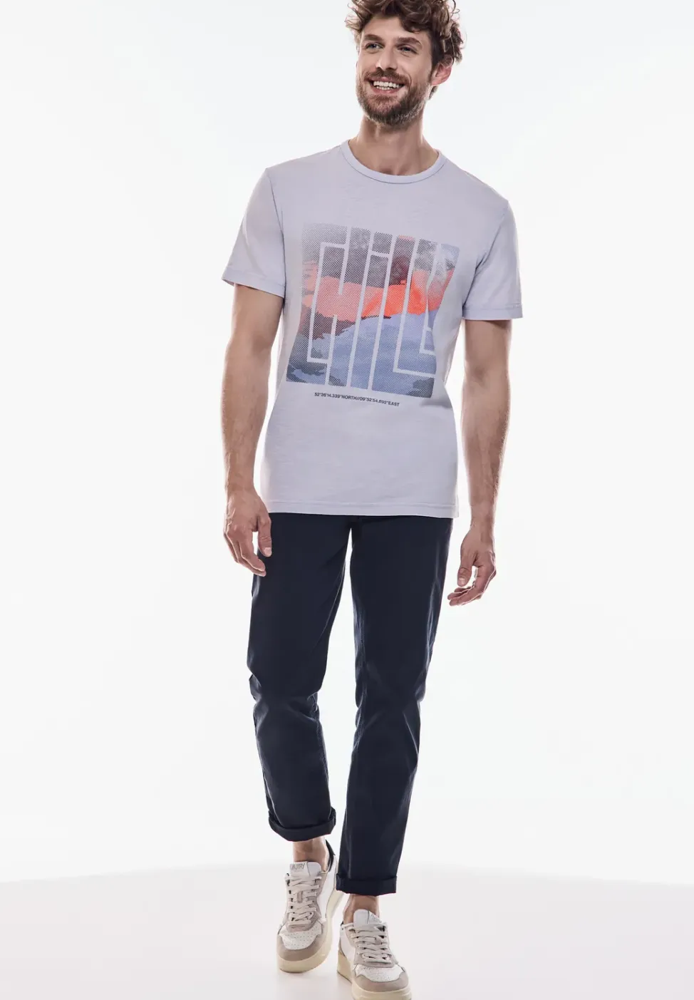 T-Shirt mit Frontprint