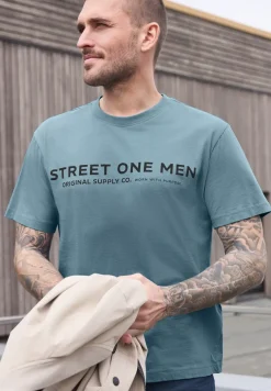 T-Shirt mit Logo-Print