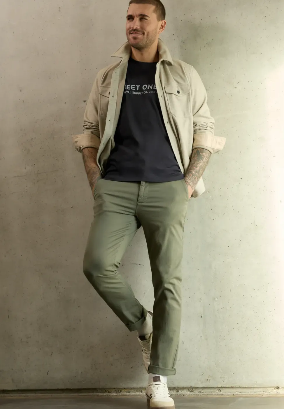 T-Shirt mit Logo-Print