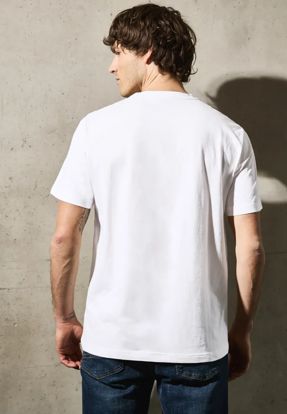 T-Shirt mit Muschel-Print