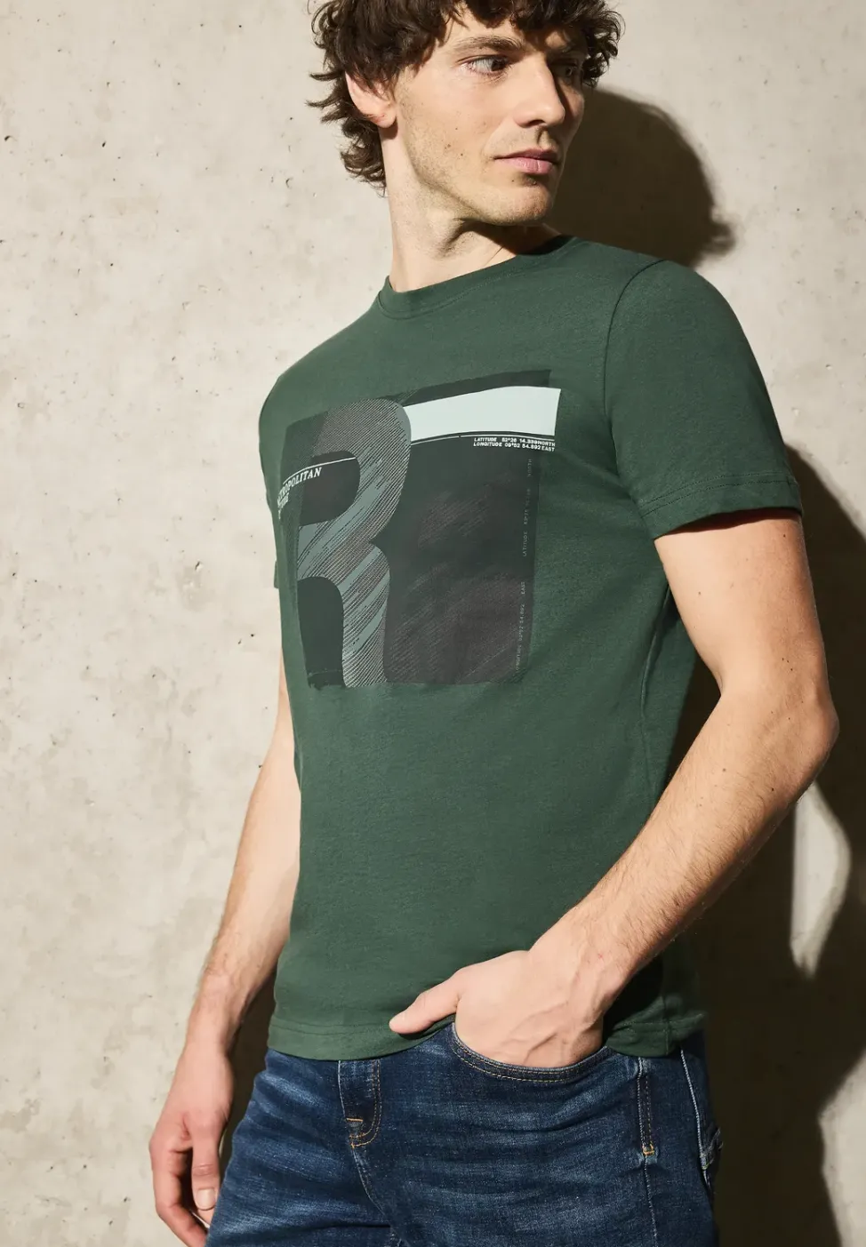 T-Shirt mit Print