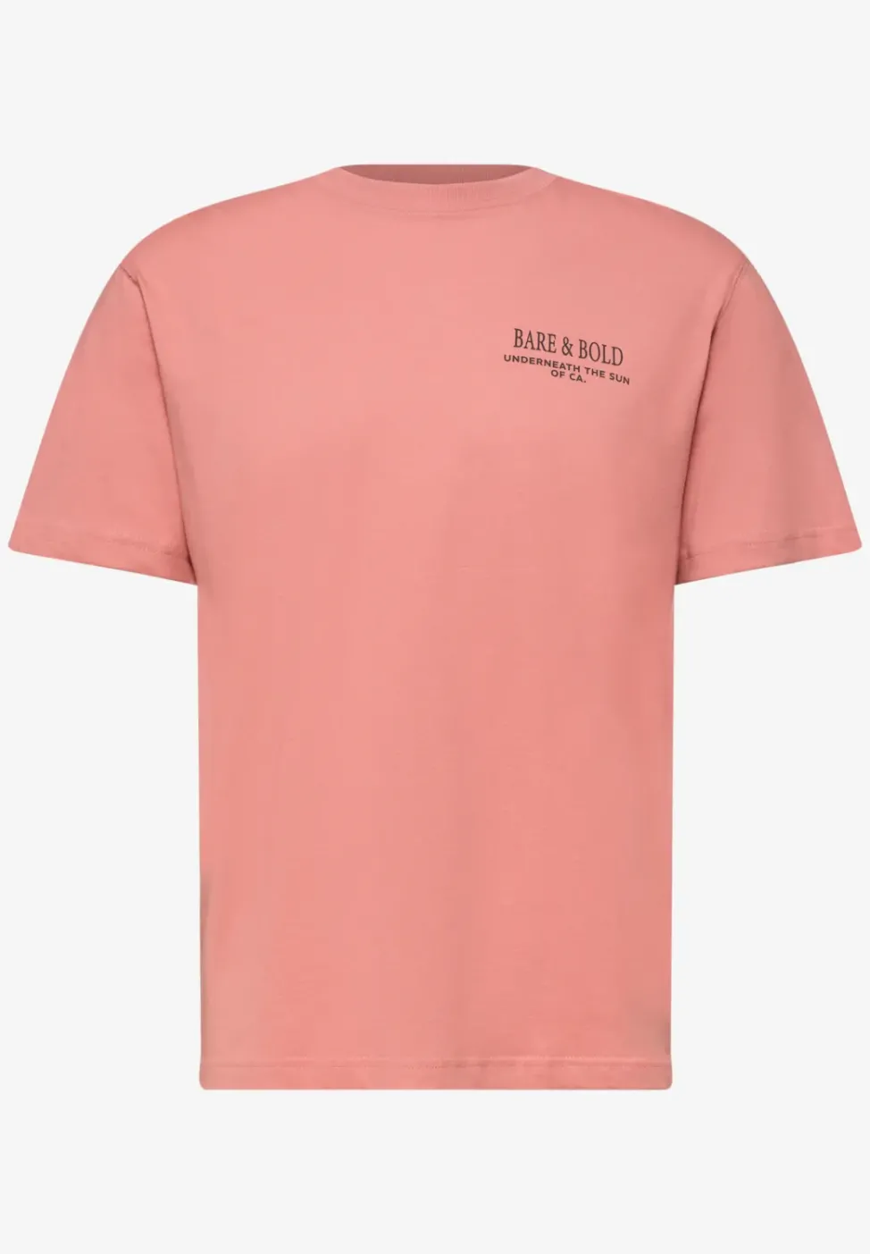 T-Shirt mit Rundhals und Backprint