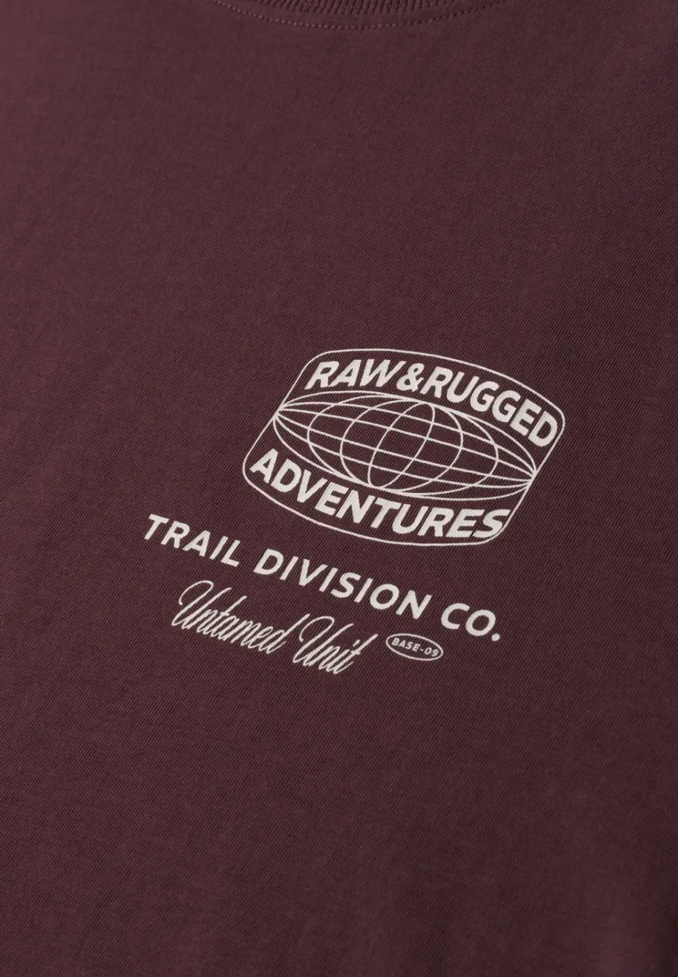 T-Shirt mit Rundhals und Backprint