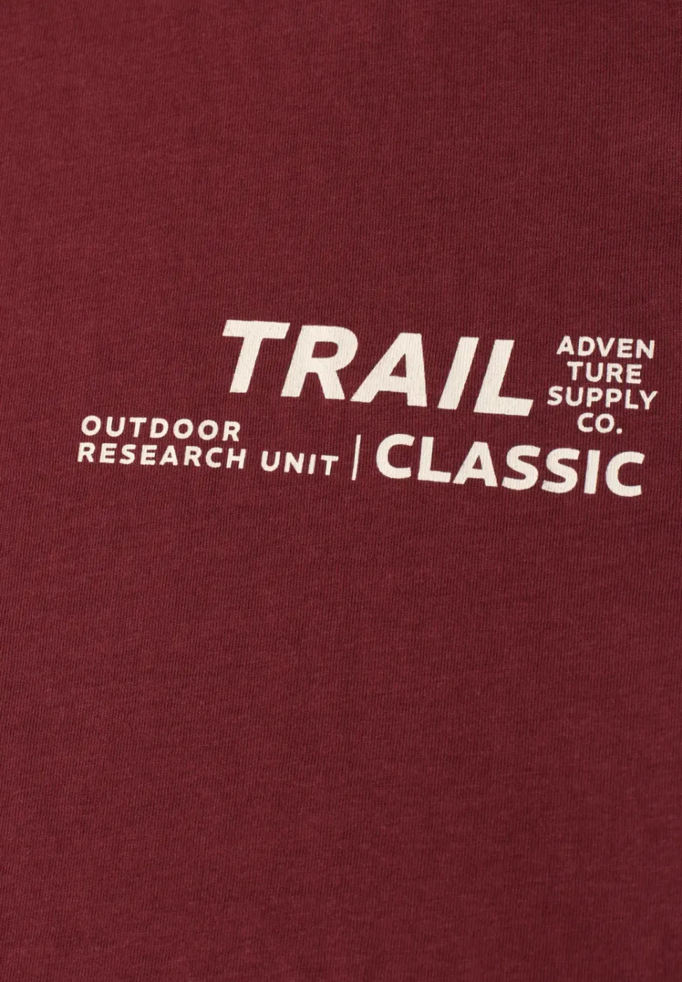 T-Shirt mit Rundhals und Chestprint