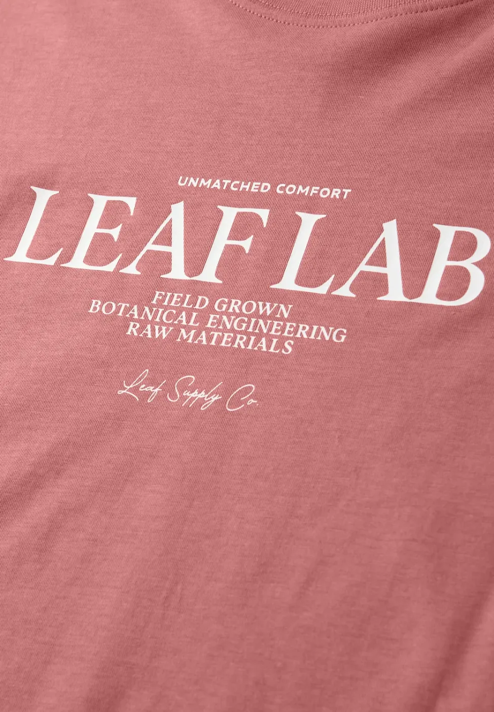T-Shirt mit Rundhals und Chestprint