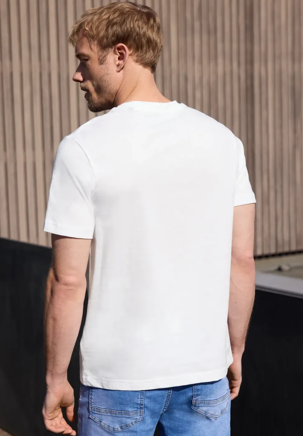 T-Shirt mit Rundhals und Frontprint