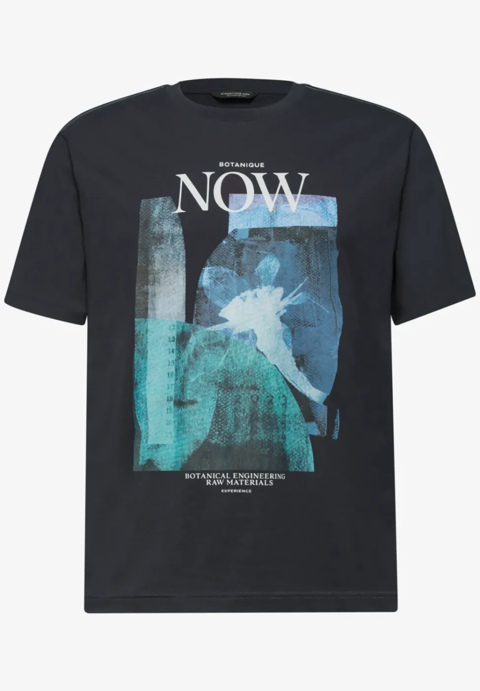 T-Shirt mit Rundhals und Fotoprint