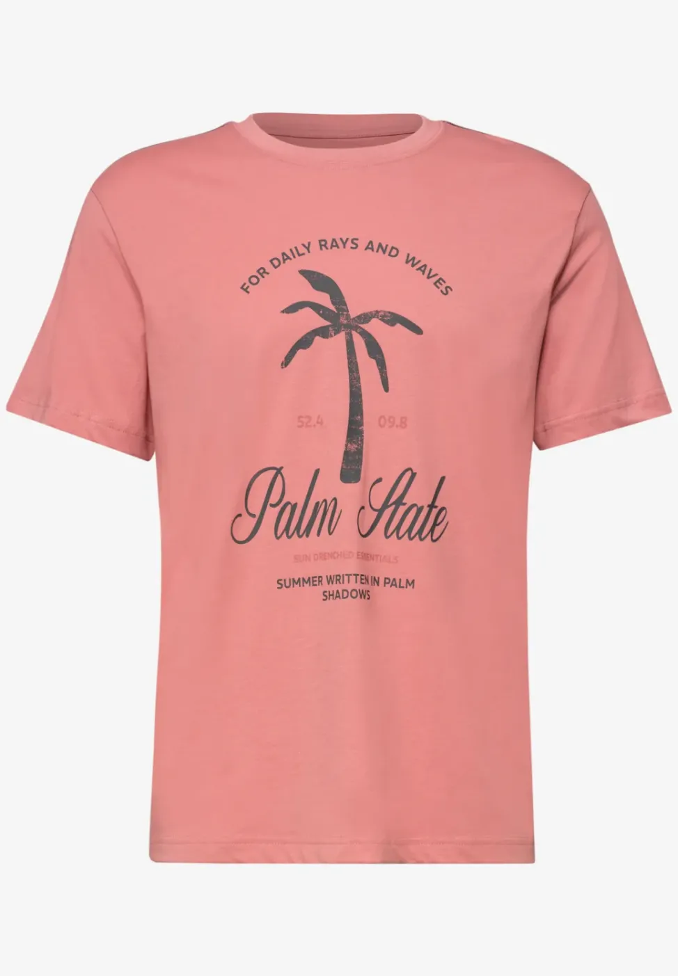 T-Shirt mit Rundhals und Frontprint