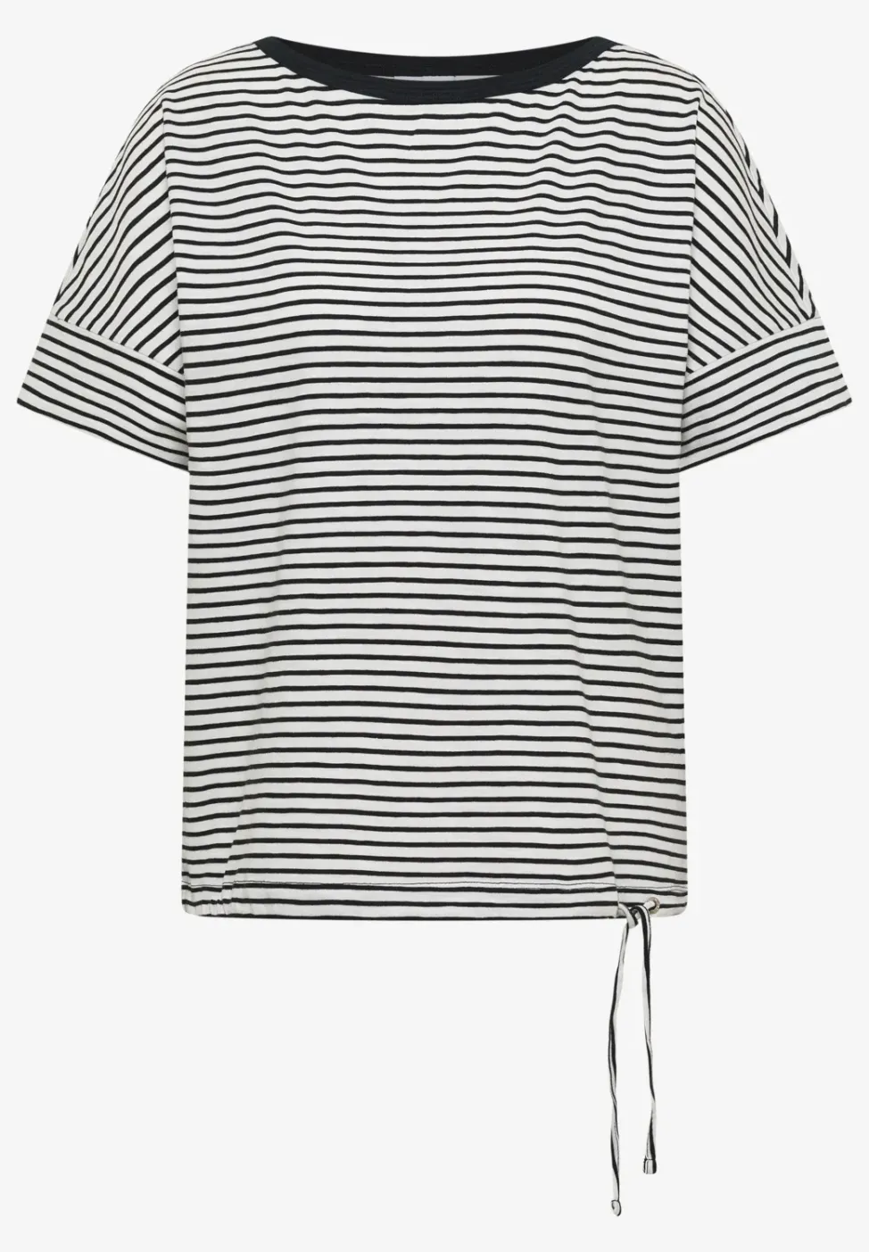 T-Shirt mit Rundhals und Streifen