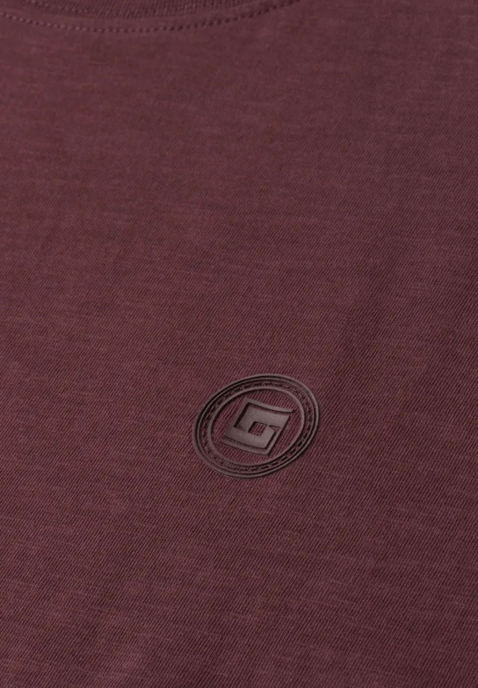 T-Shirt mit Rundhals und Turn-Up-Detail