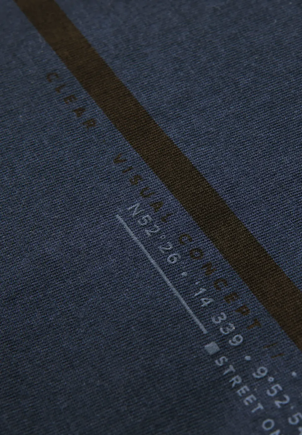 T-Shirt mit Streifen-Motiv