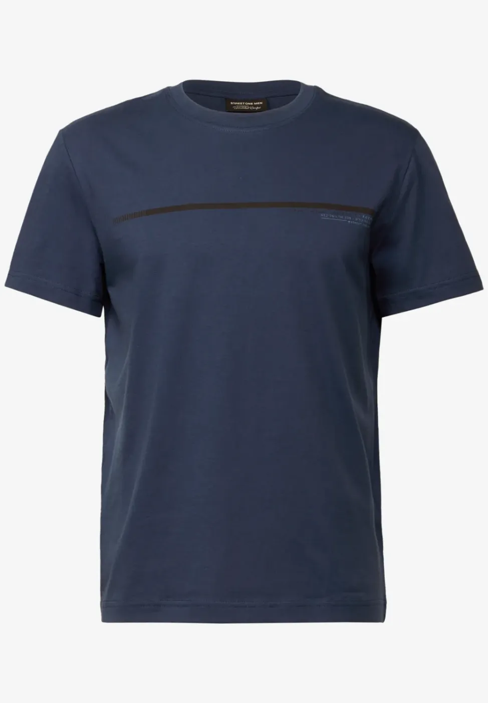 T-Shirt mit Streifen-Motiv
