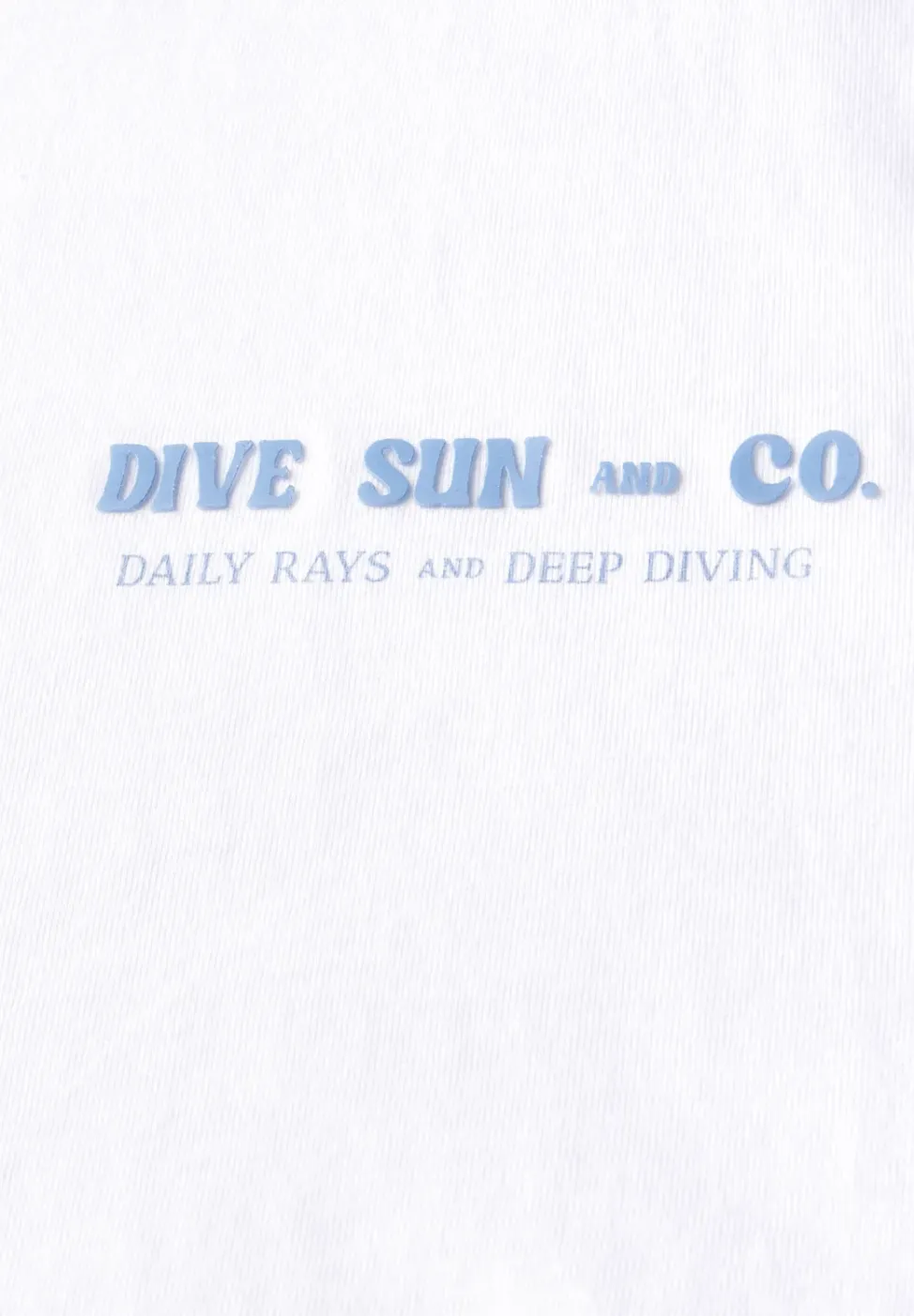 T-Shirt mit Wording Detail