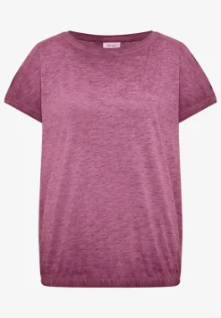 T-Shirt aus Jersey im Garment Dye Look
