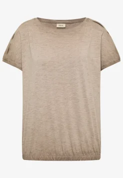 T-Shirt aus Jersey im Garment Dye Look