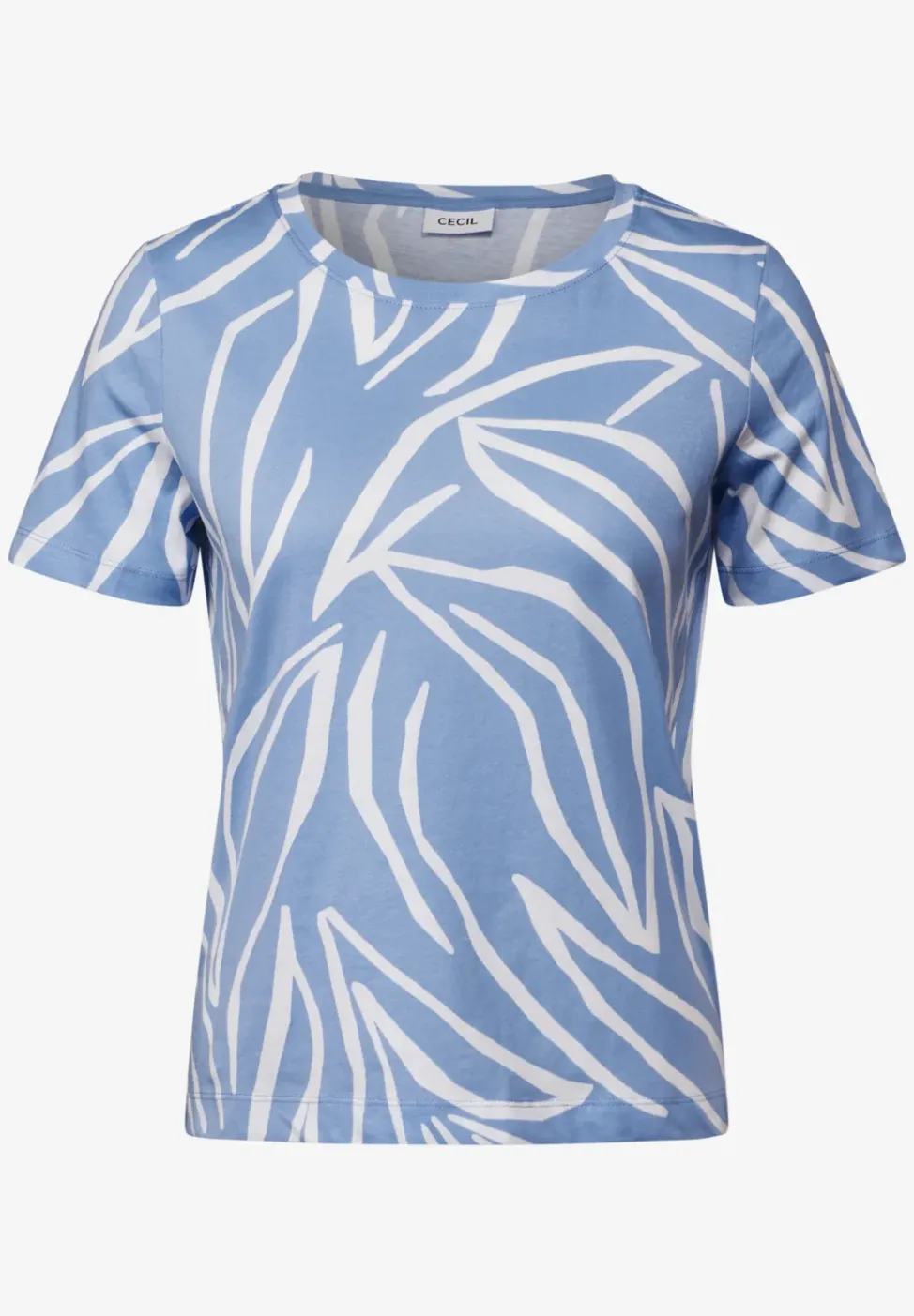 T-Shirt mit floralem Print