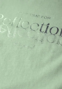 T-Shirt mit Folienwording