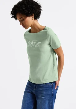 T-Shirt mit Folienwording