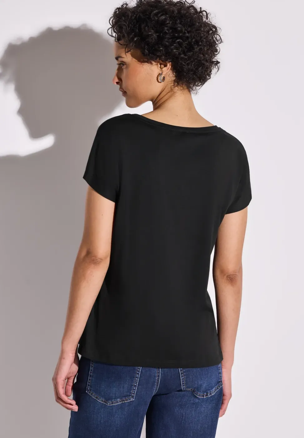 T-Shirt mit Folien Wording