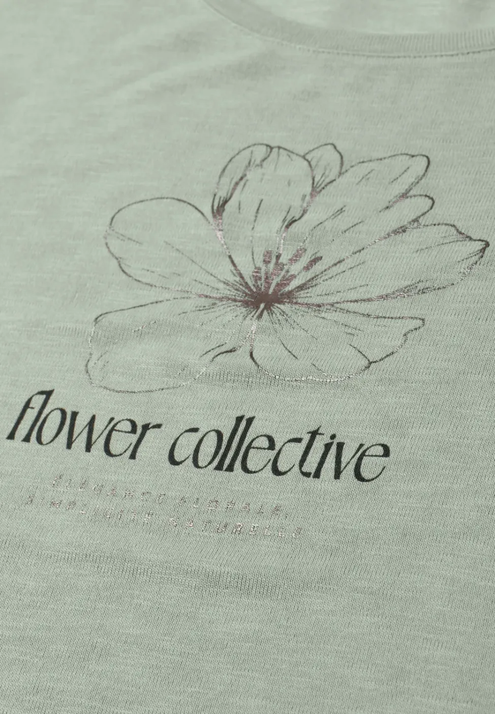 T-Shirt mit Rundhals und Artwork
