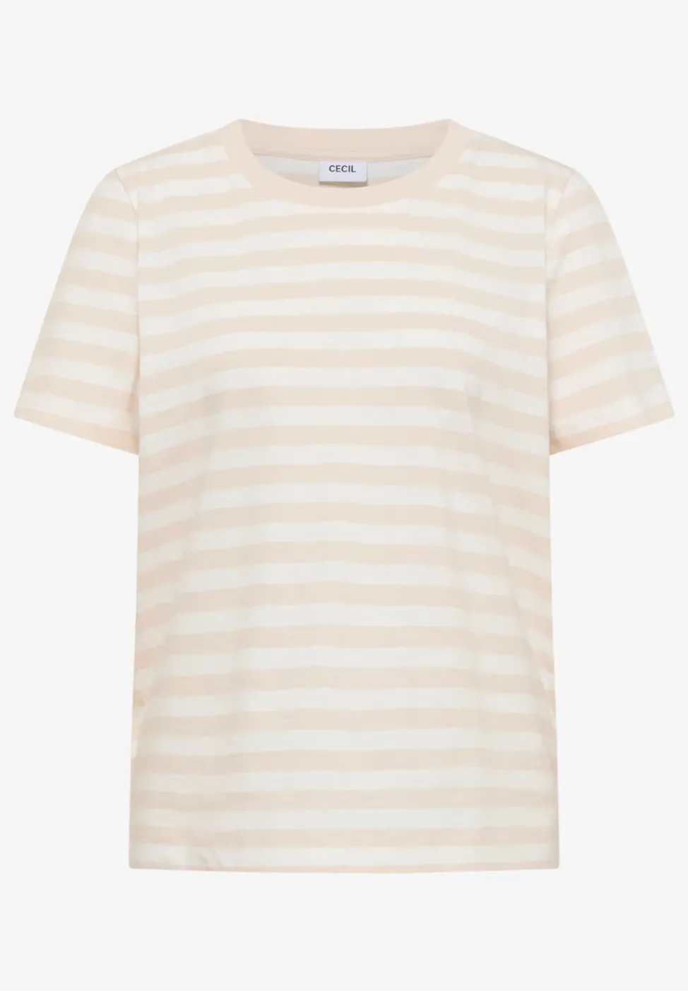 T-Shirt mit Rundhals und Streifen