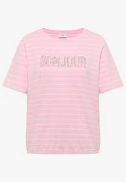 T-Shirt mit Schmuckstein Wording