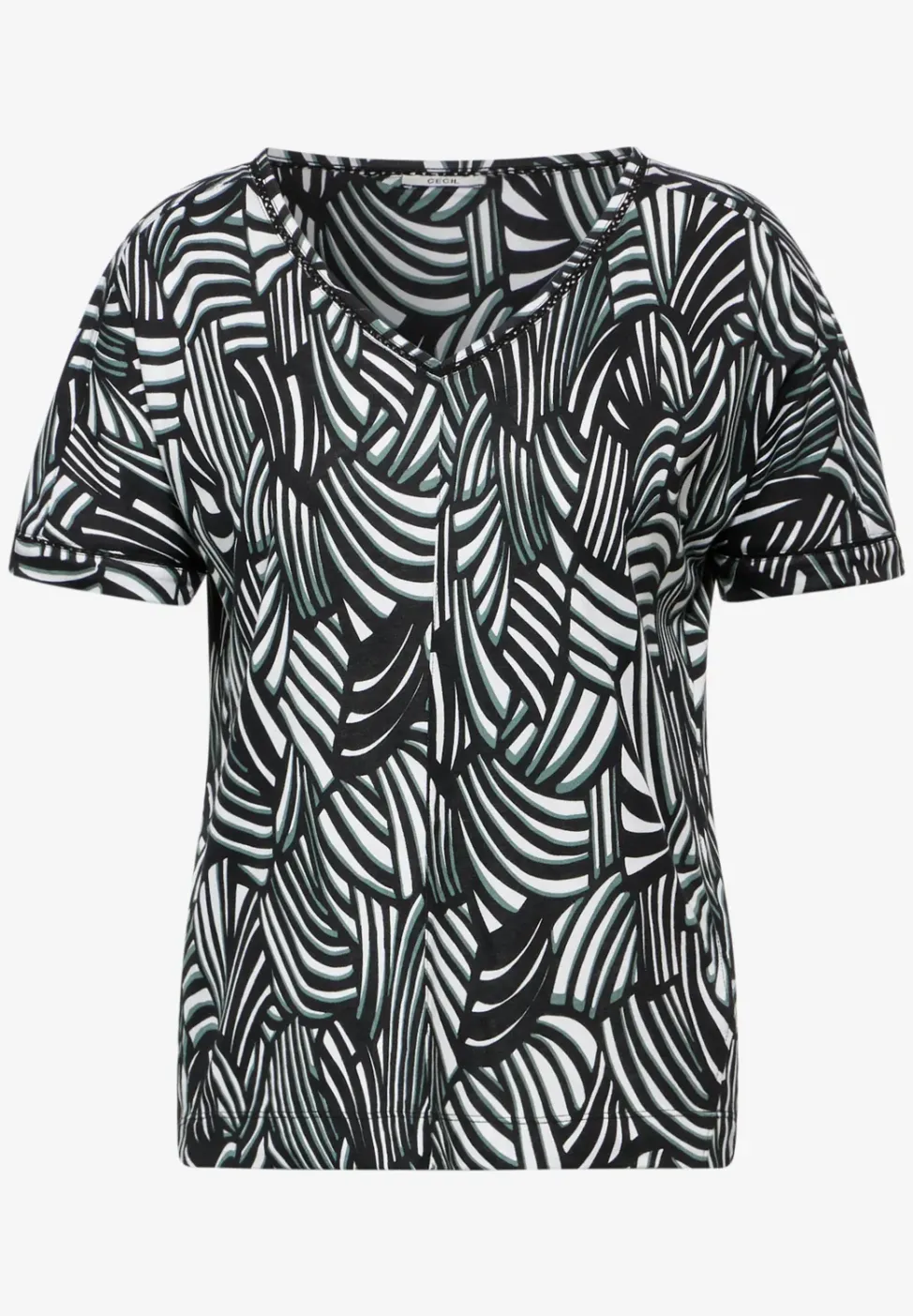 T-Shirt mit Stickerei