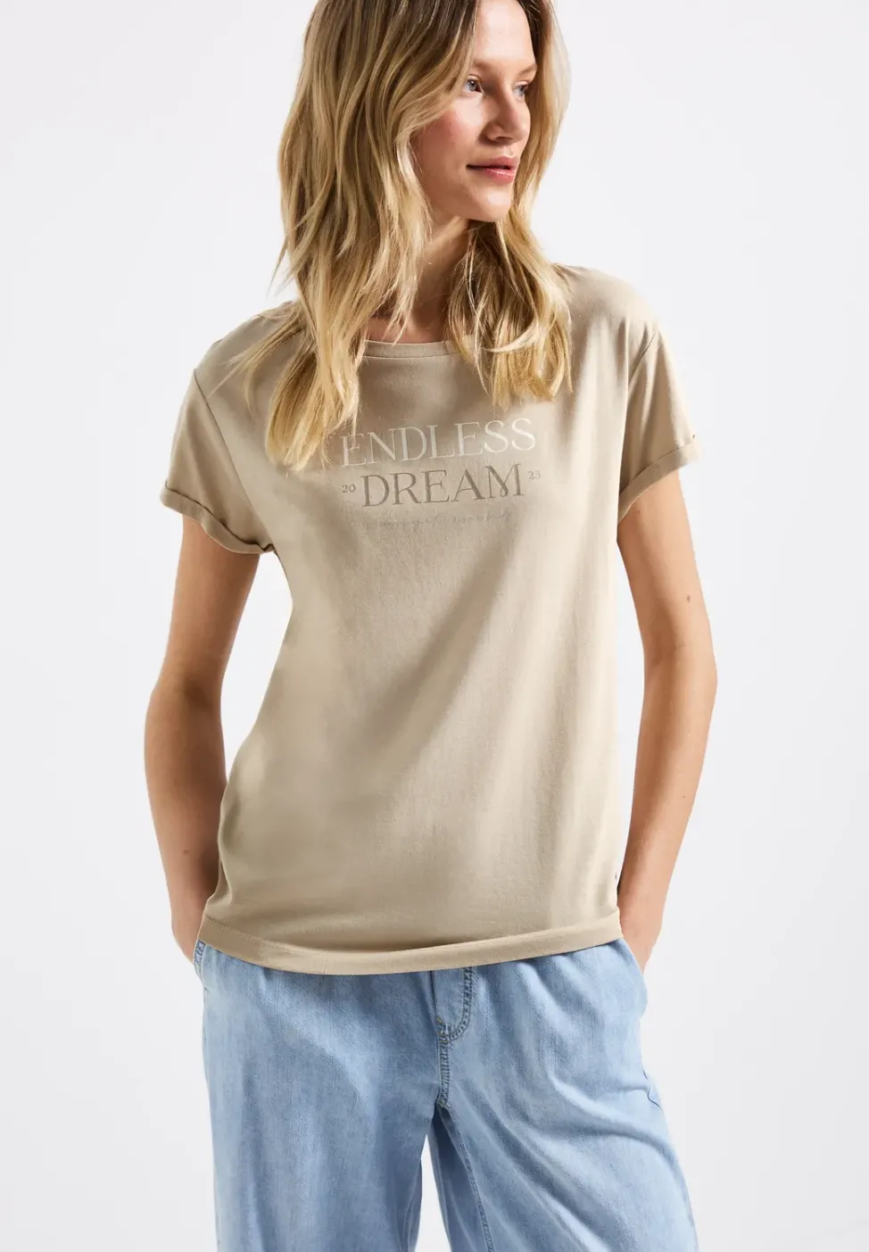 T-Shirt mit Wording