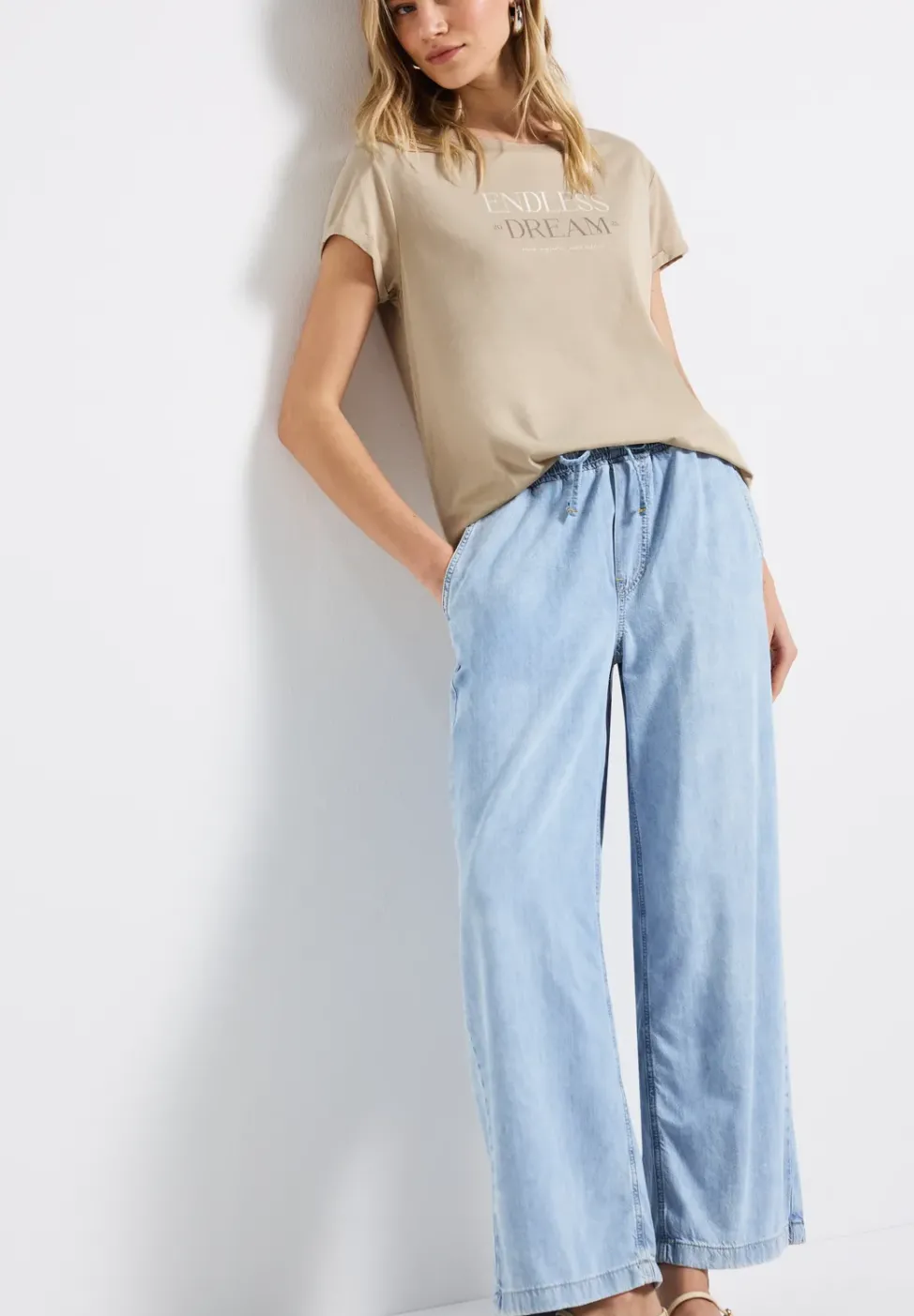 T-Shirt mit Wording
