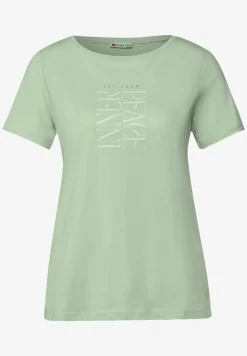 T-Shirt mit Wording Print