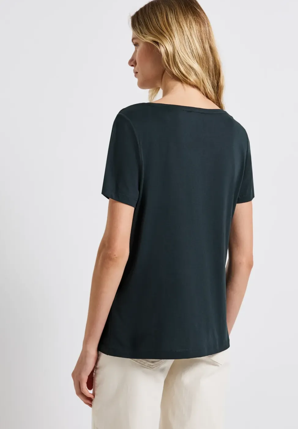 T-Shirt mit Wording Print