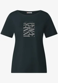 T-Shirt mit Wording Print