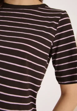 T-Shirts mit Streifen im 2er-Pack