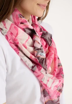 Tuch mit floraler Ausbrenner-Optik