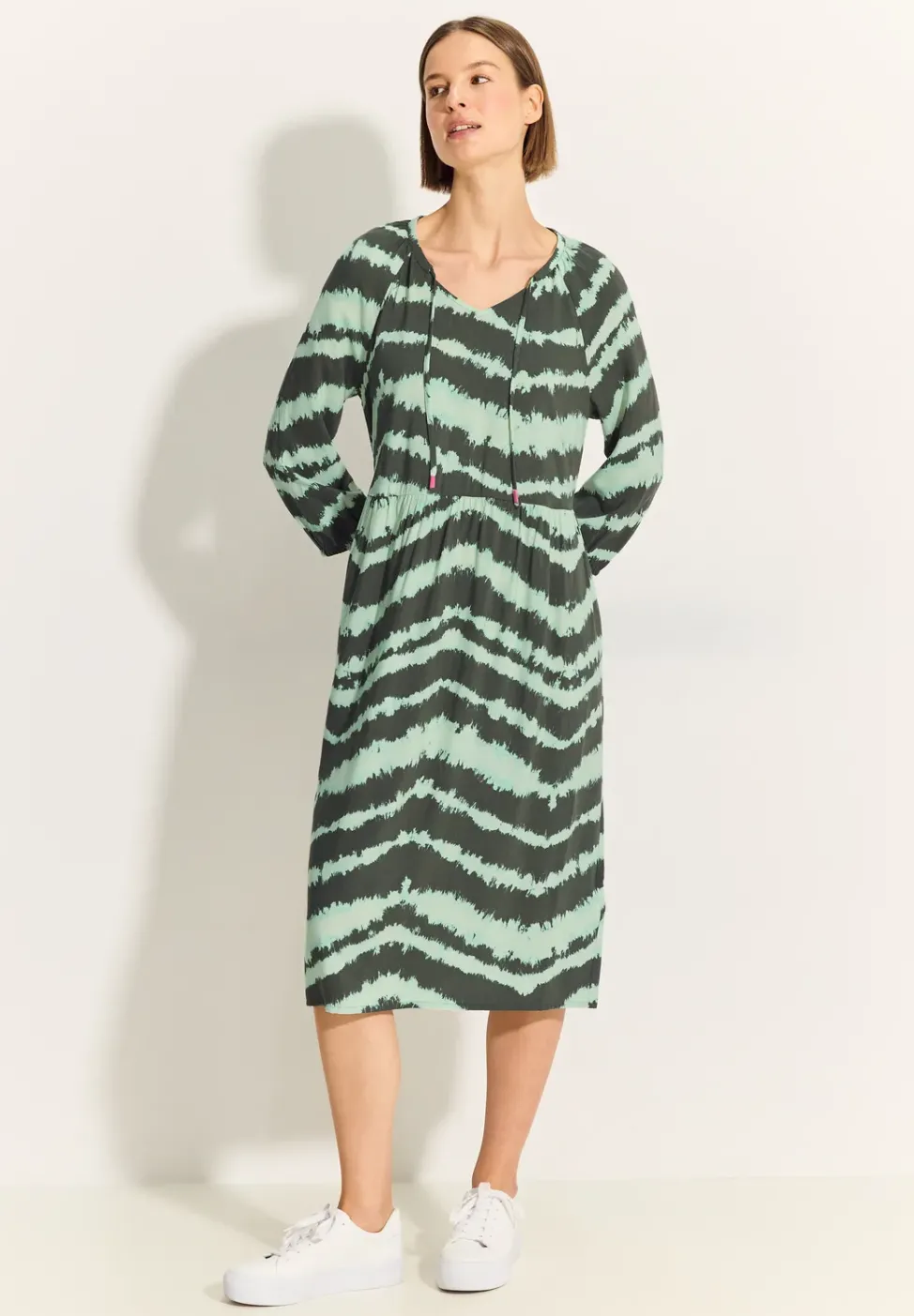 Tunika Kleid mit Print