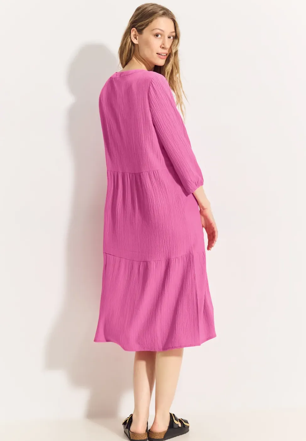 Tunika Kleid mit Struktur