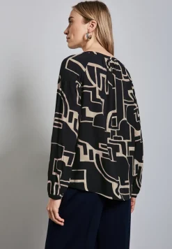 Tunika mit Smock-Details