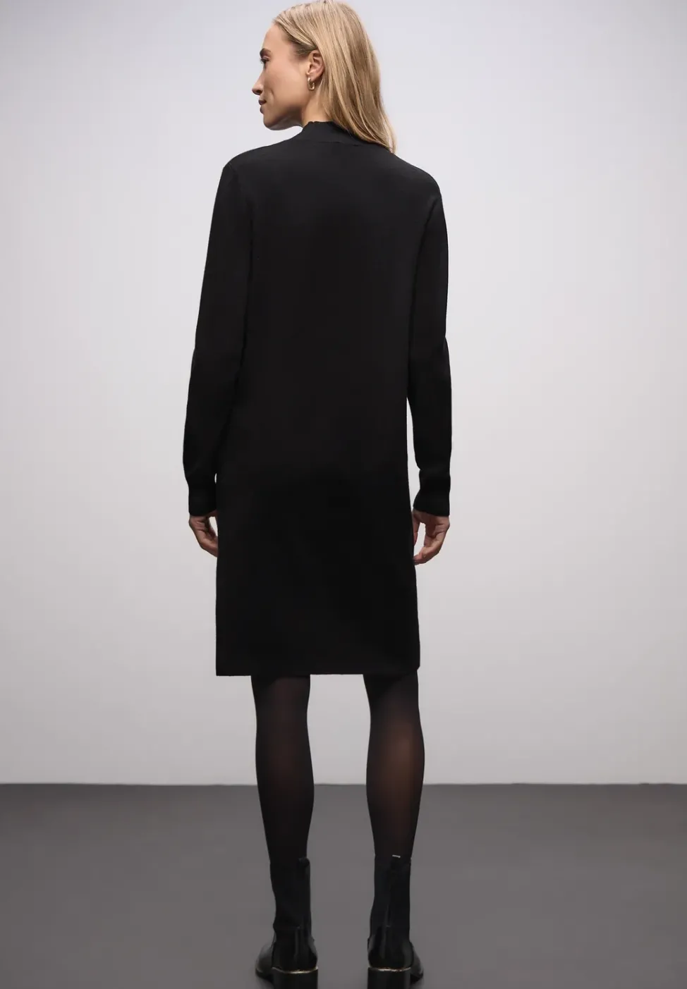Turtleneck Strickkleid