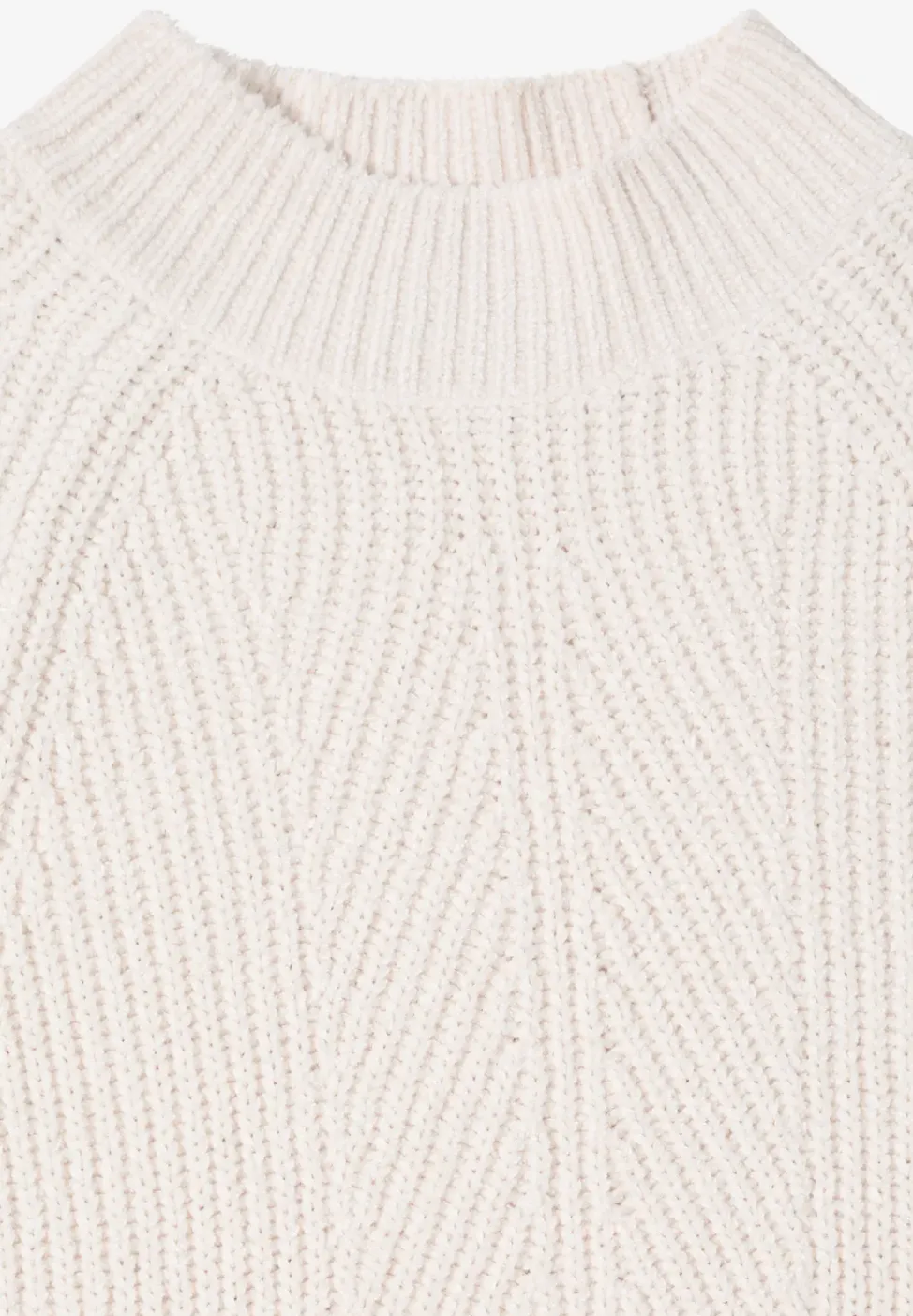 Turtleneck Chenille Pullover