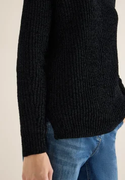 Turtleneck Chenille Pullover